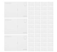 UTHCLO 120 Piezas Tarjetas Postales Blanco de Cartulina Blanca Imprimibles y Enviables para Manualidades Invitaciones y Correspondencia Personal Resistentes Superficie Lisa para Escritura