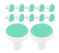 UTHCLO 16 Cabezales de Repuesto para Cortaúñas Eléctricos Infantiles Cabezal Verde de Pulido Seguro Accesorios para Archivos de Uñas Eléctricos Kit de 16 Piezas para Cuidado de Uñas