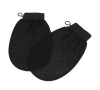 UTHCLO 1par Guantes Exfoliantes Corporales De Viscosa Manopla Para Ducha y Baño Eliminador De Células Muertas Confort Suave y Diseño Unisex