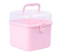 UTHCLO 1pieza Botiquín De Emergencia Multifuncional Grande Compartimentos Caja De Medicina Plástica Para Uso Familiar y Almacenamiento De Primeros Auxilios