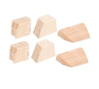 UTHCLO 2 Juegos De Cuñas Para Violín y Violonchelo, Tapones De Madera Resistentes y Equilibrados, Accesorios Profesionales Para Reparación y Ajuste De Bastón Aulas y Uso Doméstico