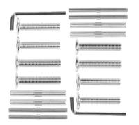 UTHCLO 2 Juegos Kit de Tornillos Metálicos Completamente Roscados para Reparación de Estructuras Rascadoras de Gatos Incluye Llave para Mantenimiento DIY Compatible Mayoría de Modelos