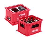 UTHCLO 2 Piezas Abreador de botellas de caja de vinos abrebotellas divertido deber abridores de botellas papá shape hablando abrebotellas abrelatas de bebida rojo