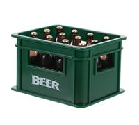 UTHCLO 2 Piezas Abridor de Botellas Magnético Diseño Caja Cerveza Portátil Resistente Color Verde para Fiestas y Bebidas
