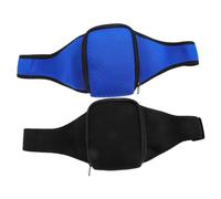 UTHCLO 2 Piezas Bolsa Deportiva para Micrófono de Neopreno con Cinturón Ajustable Resistente y Oculta para Entrenadores de Fitness Yoga y Presentaciones Soporte Seguro para Micrófono