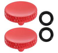 UTHCLO 2 Piezas Botón Disparador de Aleación de Aluminio Diseño Roscado de Funcionamiento Ligero para Cámara, Accesorios de Fotografía Versátil, Adecuado para Cámaras Réflex