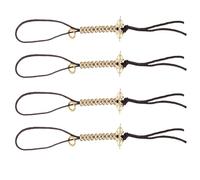 UTHCLO 2 Piezas Contador de Dedos Portátil de Latón 2 Piezas para Meditación y Oración Budista, Dispositivo Compacto para Conteo de Cuentas y Bricolaje, Accesorio Práctico para