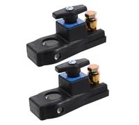 UTHCLO 2 piezas Interruptor Desconexión Batería Aislador Cobre Resistente para Coches Camiones Rv y Barcos Anti-fugas Reemplazo Desconectador Eléctrico