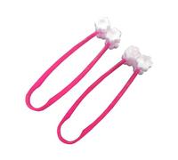 UTHCLO 2 Piezas Masajeador para Gatos de Silicona Suave para Cara Cuello y Patas Relajante Color Rojo Rosa Uso Manual para y Cuidado Felino