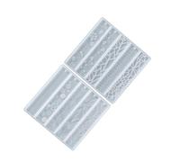 UTHCLO 2 Piezas Molde de Silicona para Manualidades de Páginas con Resina con Corazón para Suministros Escolares y Creación Artesanal