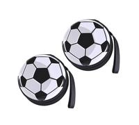 UTHCLO 2 piezas Monedero Infantil Forma Balón de Fútbol Bolsa para Monedas y Snacks Ligera y Duradera con Cremallera para Niñas y Adolescentes