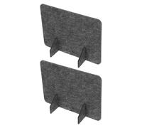 UTHCLO 2 Piezas Panel Divisor de Escritorio de Fieltro Separador de Mesa sin Taladro para Privacidad Restaurantes y Oficinas Divisor Moderno para Reuniones y Espacios Compartidos Color