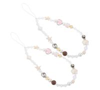 UTHCLO 2 Piezas Pulsera de Muñeca para Cámara Digital con Cuentas Diseño Elegante y Compacto Correa Colgante para Teléfono y Llaveros para Mujer Accesorio Seguro y Fácil de Usar