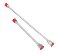 UTHCLO 2 Piezas Varilla de Extensión de Aluminio para Pulverizador sin Aire con Mango Antideslizante y Agarre Seguro, Compatible con Pistola de Pintura para Trabajos Precisos