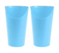 UTHCLO 2 Vasos Adaptativos Para Personas Mayores Y Pacientes En Cama Tazas De Cuidado Con DiseñO Antiderrames Para Disfagia Vasos De AlimentacióN ErgonóMicos Para Adultos