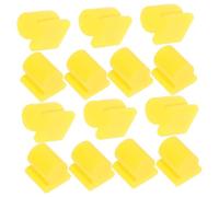 UTHCLO 20 Parachoques de Silicona Amarilla para Trombón, Pad de Silenciamiento de Instrumento de 3,5 Mm, Accesorio Práctico para Práctica Musical y Reducción de Sonido, Paquete de 20 Unidades