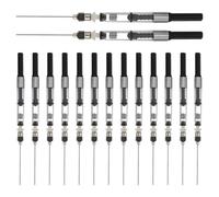UTHCLO 20 Piezas Jeringa de Recarga para Pluma Estilográfica, Absorbedor de Tinta de Control Fino, Compatible con Calibre 3,4 y 2,6 Mm, Accesorio Portátil para Recarga y Mantenimiento en