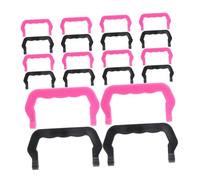 UTHCLO 20 Piezas Manijas para Jaulas de Plástico Asas Portátiles Ergonómicas para Jaulas de Mascotas Pequeñas como Hámster Pájaros y Conejos Fáciles de Instalar y Transportar