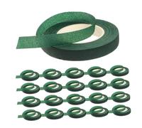 UTHCLO 25 De Cinta Para Flores, Ideal Para Arreglos, Manualidades, Embalaje Y Para Hacer Ramos.