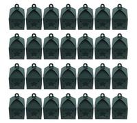 UTHCLO 25piezas Cajas de Dulces para Eid Forma de Luna y Estrella Hueca para Decoraciones Festivas y Fiestas de Ramadán