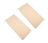 UTHCLO 2piezas Bolsa De Arpillera Cordón para Guardar Pan Bolsas De Almacenamiento Hogar Color Natural para Guardar Pan y Frutos Secos La Cocina o Despensa