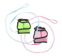 UTHCLO 2piezas Chaleco Correa Ajustable para Mascotas Pequeñas Conejos Gatitos Malla Transpirable Prueba de Escapes para Hacer Ejercicio y Viajar