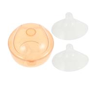 UTHCLO 2piezas De Para Recién Nacidos Suaves y Cómodos De Silicona Transparente Cubiertas De Para Pezoneras Almohadillas