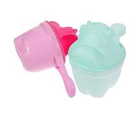 UTHCLO 2piezas Taza De Champú Para Baño y Ducha Taza De Enjuague Para Lavar El Cabello Dibujos Animados Bebés