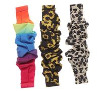 UTHCLO 3 piezas Correa Scrunchie Elástica para Reloj de Pulsera Sin Conector Banda de Ligera y Cómoda Compatible con Relojes Mujer y Smartwatch Estilo Aleatorio