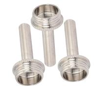 UTHCLO 3 Piezas De Vástago Del Pistón De Trompeta Metálico Pequeño Antioxidante, Repuesto Ligero y Resistente Al Desgaste Para Instrumento De Viento, Accesorios De Trompeta Para Músicos