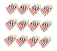UTHCLO 36 Cajas de Palomitas de Maíz, Cajas de Concesiones Vintage, Suministros para Fiestas de Cine, Pack Reutilizable para Concesiones de Palomitas de Maíz