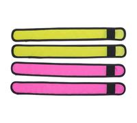 UTHCLO 4 Piezas Bandas para Tobillos de Caballo con LED Correas de Tela Resistente para Soporte Equino Polainas Impermeables para Montar Caballo Entrenamientos y Visibilidad Nocturna