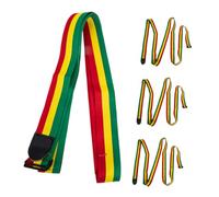 UTHCLO 4 piezas Correa de Tambor Africano Ajustable de Nylon Diseño Ergonómico para Percusión Compatible con Múltiples Tambores con Mecanismo de Liberación Rápida para Músicos