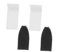 UTHCLO 4 Piezas de Puntas para Vara de Violín en Plástico, Accesorios de Viola Fáciles de Instalar, Repuesto para Violinistas, Multicolor y Duradero