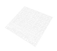 UTHCLO 40 hojas Plantillas de Letras para Pintar Pared de Plantillas de Alfabeto de Plástico Pet Reutilizables para Decoración Manualidades y Proyectos Artísticos Madera y Hogar