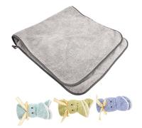 UTHCLO 4piezas Toallas Desmaquillantes Para Unidades Lavado Facial Rápida Absorción Viaje y Baño