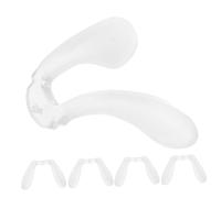 UTHCLO 5 piezas Almohadillas Nasales de Silicona Mate Antideslizantes Accesorios Suaves para Gafas con Diseño Integrado Reemplazo Estable para Evitar Deslizamientos