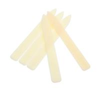 UTHCLO 5 piezas Herramienta Plegadora de de Plástico Curvada para Manualidades Scrapbooking y Encuadernación Ligera y Portátil para Doblar Papel y Abrir Sobres sin Dañar