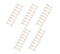 UTHCLO 5 Piezas Miniature Fence For Micro Landscape Authentic Garden Decoration with Weather Resistant Design Easy Installation For Dollhouses and Model Villages