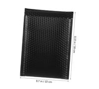 UTHCLO 50 Piezas Sobres Acolchados Autoadhesivos Uds Bolsas Negras para Embalaje y Envío Pequeño Negocio Protección Artículos Frágiles