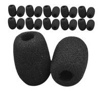 UTHCLO 50 piezas Unidades Fundas Espuma Micrófono Desechables Protector Espuma Micrófono Reducción Ruido para Conferencias