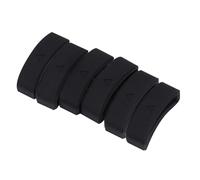 UTHCLO 6 piezas Bucles de Silicona para Correa de Reloj Anillos Retenedores Compatibles con de Accesorios para Correas de Relojes Inteligentes Fijadores Suaves y Fáciles de Instalar