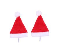 UTHCLO 6 Piezas Sombreros de Navidad para Mascotas Gorro Flanela Decorativo Fiesta Disfraces Perros Pequeños Accesorios Navideños