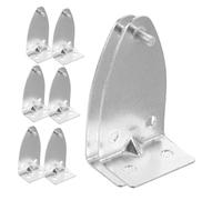 UTHCLO 8 Piezas Soportes para Persianas Metálicos Mini Ganchos de Posicionamiento para Cuerdas Accesorios para Estores y Recambios de Persianas Diseño Compacto y Seguro para Ventanas