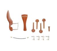 UTHCLO Accesorios Profesionales para Violín de Madera Dura Incluye Reposacabezas Clavijas de Afinación Repuesto Diseño Elegante y Duradero Fácil Instalación para Principiantes y Expertos