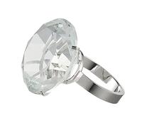 UTHCLO Adorno de Escritorio Forma de Anillo de Cristal para Manualidades Gemas, Superficie Lisa y Modelado Vívido, Adecuado para Tienda o Mesa