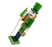 UTHCLO Adorno Irlandés de Madera con Figura de Soldado y Decorativo y Pintado Mano para San para Mesa y Estantes