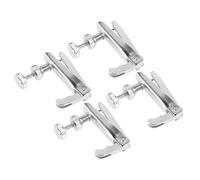 UTHCLO Afinadores Finos Para Violín 4 Piezas Accesorios Para Violín 4/4 y 3/4 Ajuste Preciso De Cuerdas Afinadores De Microajuste Color Blanco Clásico