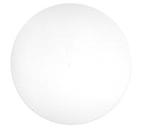 UTHCLO Alfombrilla para Tocadiscos de Vinilo Acrílico Transparente 12 Pulgadas 3 Mm Almohadilla Giratoria Antideslizante Accesorio para Plato Giratorio Mejora Sonido Audio Clara