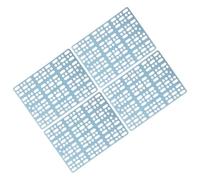 UTHCLO Almohadillas para Jaula de Conejo 4 Piezas Plástico Duradero Cómodas para Patas de Mascotas Pequeñas Previenen Manchas Aptas para Varios Lugares